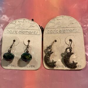 3/$20. Two Pairs Earrings